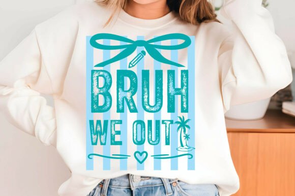 Preppy Summer Teacher Graphics for T-Shirt Designs