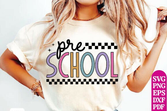 Preschool SVG Graphics for T-Shirt Designs