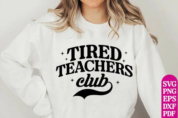 Retro Teacher Graphics for T-Shirt Designs