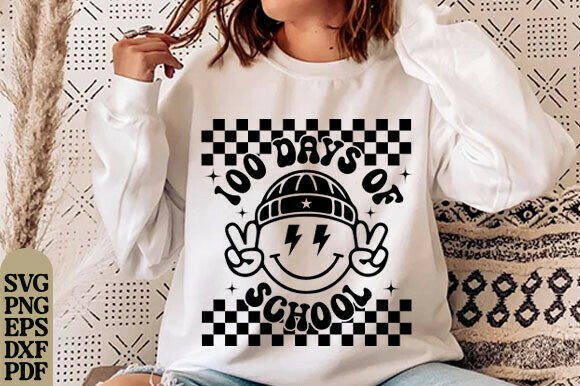Reviewing 100 Days of School Graphics for T-Shirt Designs