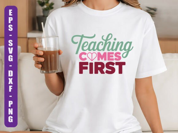 Reviewing Teaching Comes First Teacher SVG for Embroidery