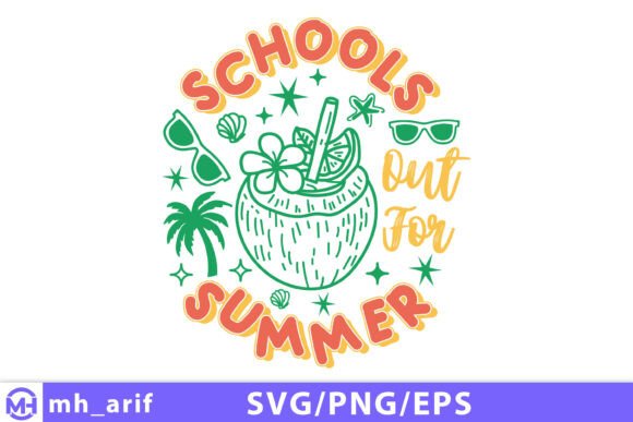 Summer Teacher Graphics for T-Shirt Designs